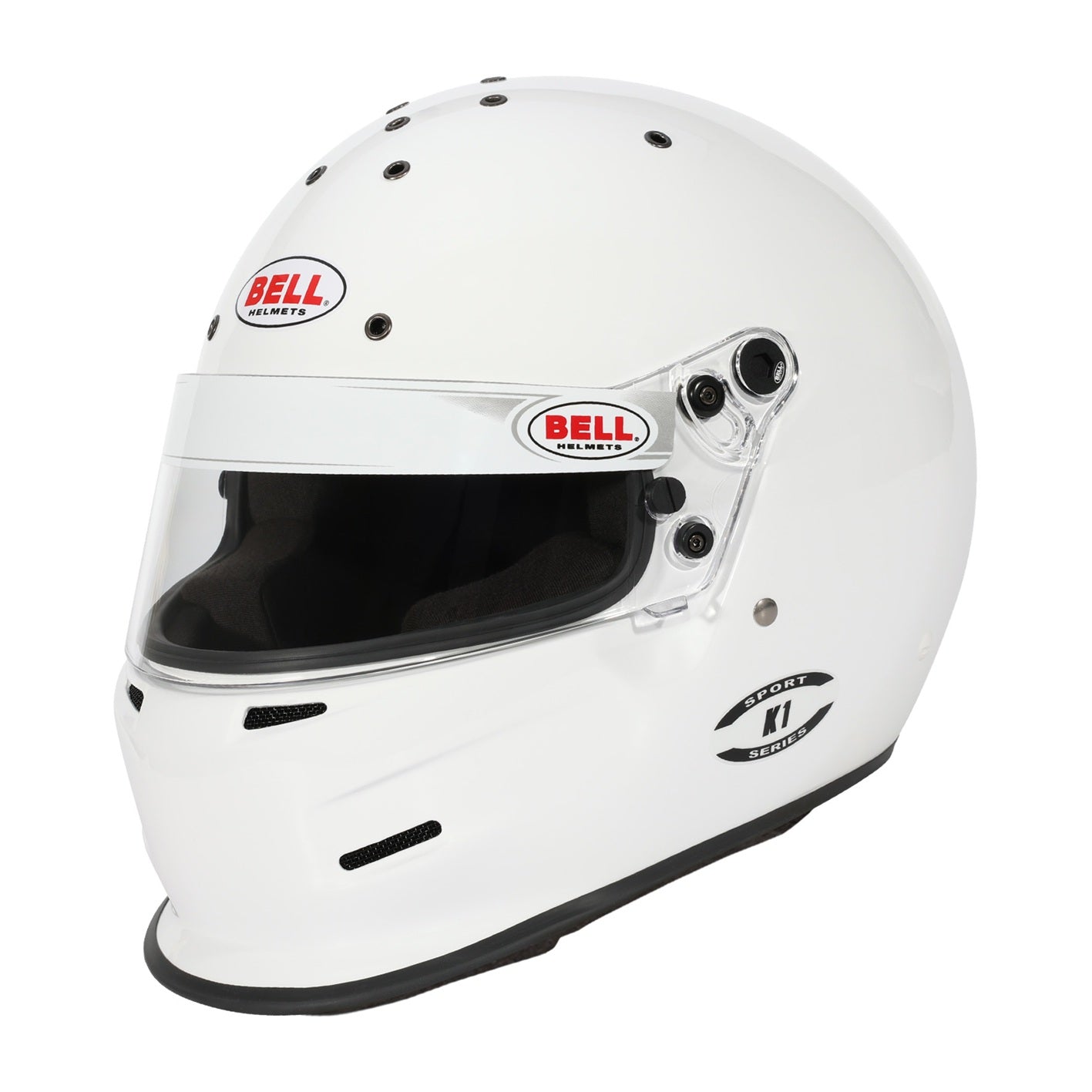 bell escape helmet Bell K1 Sport Helmets (SA2025) (Color: White, Helmet Size: Medium (58-59))
