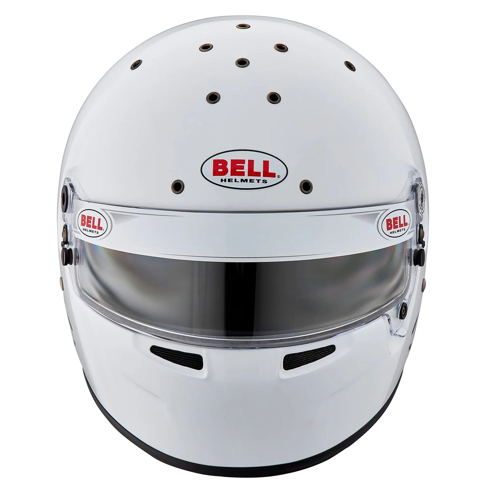 Bell KC7-CMR Youth Karting Helmet - Snell-FIA CMR, White Bell KC7-CMR Youth Karting Helmet - Snell-FIA CMR, White
