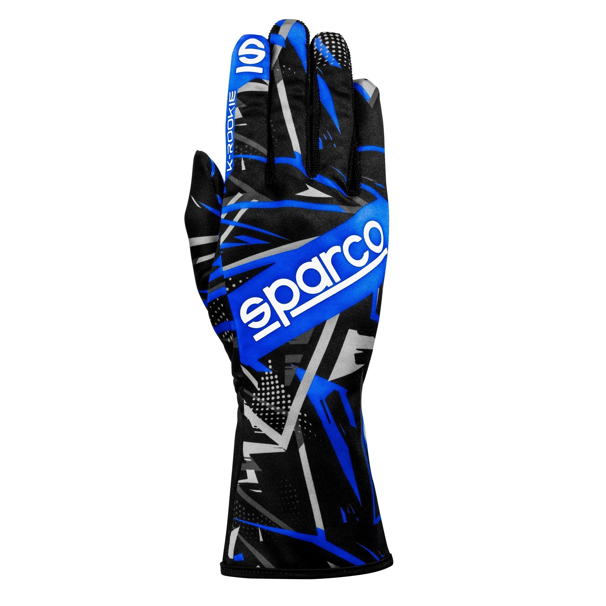 Sparco K-Rookie Karting Gloves 11 / Black/Celeste