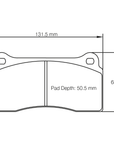 Pagid 1287 Pads - Saferacer