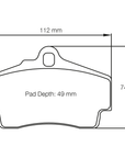 Pagid 2406 Pads - Saferacer