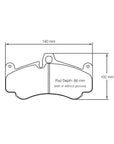 Pagid 2707 Pads - Saferacer