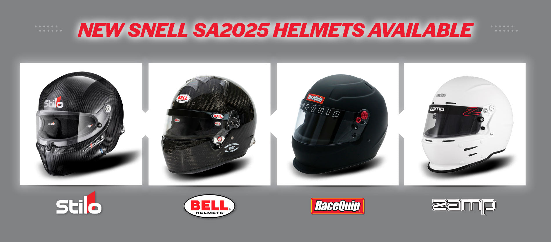 New Snell SA2025 Helmets