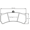 Pagid 1903 Pads - Saferacer