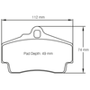 Pagid 2406 Pads - Saferacer