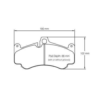 Pagid 2707 Pads - Saferacer